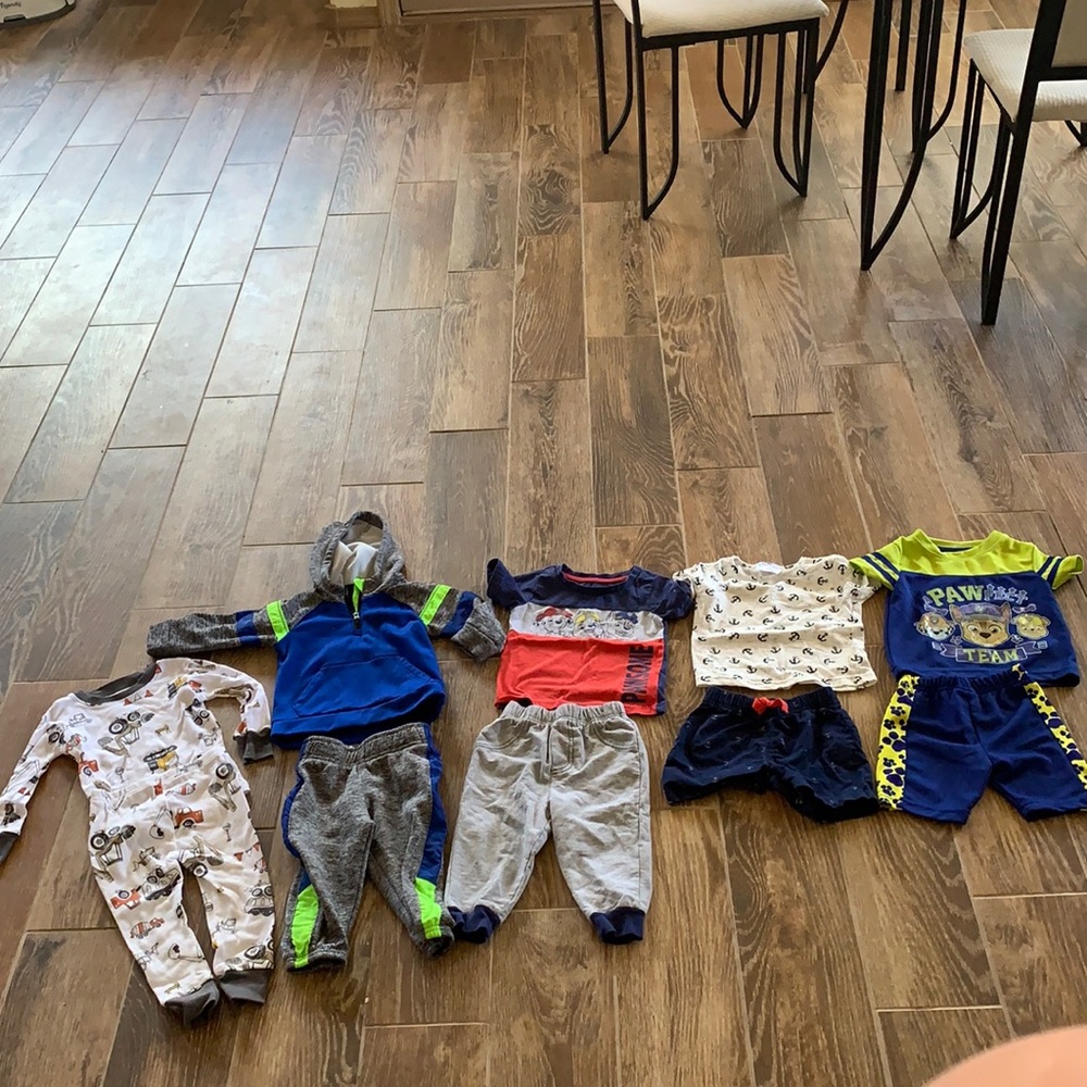 5 outfits all 12 months